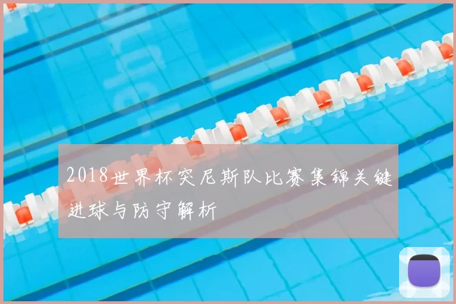 2018世界杯突尼斯队比赛集锦关键进球与防守解析