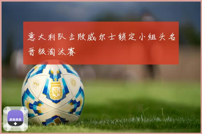 意大利队击败威尔士锁定小组头名晋级淘汰赛